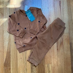 H&M Polka Dot Sweat Set